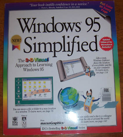 Image for Windows 95 Simplified: 3-D Visual Series