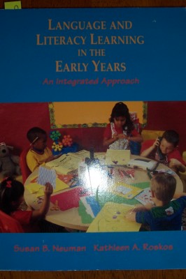 Image for Language and Literacy Learning in the Early Years: An Integrated Approach