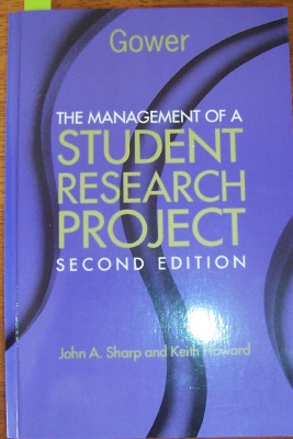 Image for Management of a Student Research Project, The