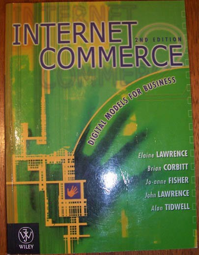 Image for Internet Commerce: Digital Models for Business