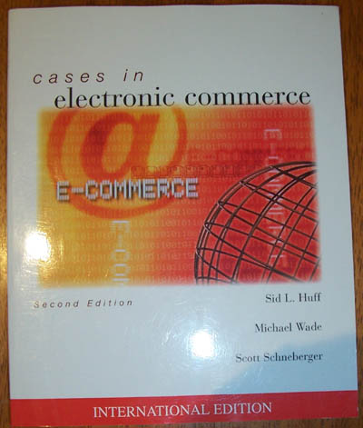 Cases in Electronic Commerce Image for Cases in Electronic Commerce