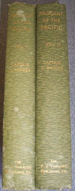 Image for Pageant of the Pacific: Begin the Maritime History of Australasia (2 volumes)