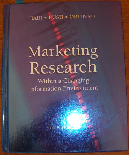 Image for Marketing Research Within a Changing Information Environment