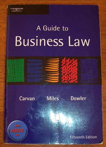 Image for Guide to Business Law, A