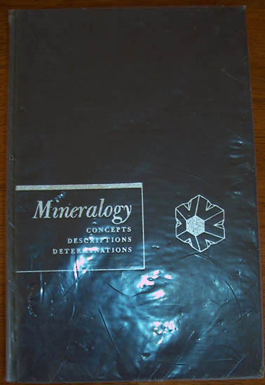 Image for Mineralogy: Concepts, Descriptions, Determinations