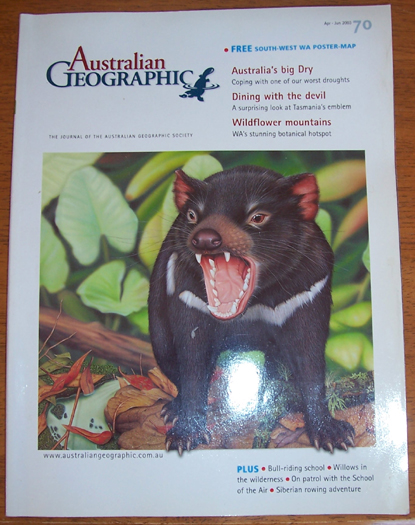 Image for Journal of the Australian Geographic Society, The (No. 70)
