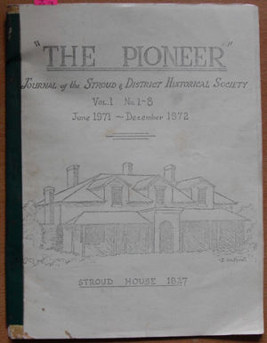 Image for Pioneer, The: Journal of the Stroud and District Historical Society (Vol 1, No 1-8, Jun 1971-Dec 1972)