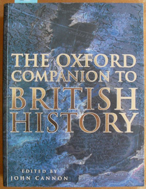 Oxford Companion to British History, The Image for Oxford Companion to British History, The
