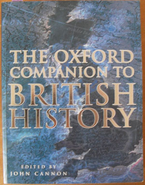 Oxford Companion to British History, The Image for Oxford Companion to British History, The