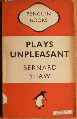Image for Plays Unpleasant: Widowers' Houses; The Philander; and Mrs Warren's Profession