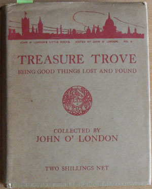 Image for Treasure Trove: Being Good Things Lost and Found