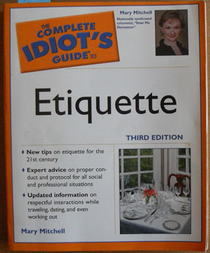 Image for Complete Idiot's Guide to Etiquette, The