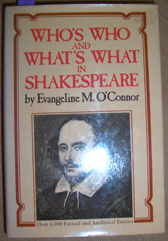 Image for Who's Who and What's What in Shakespear