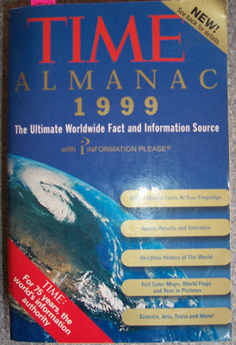 Image for Time Almanac 1999: The Ultimate Worldwide Fact and Information Source