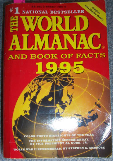 Image for World Almanac and Book of Facts, The: 1995