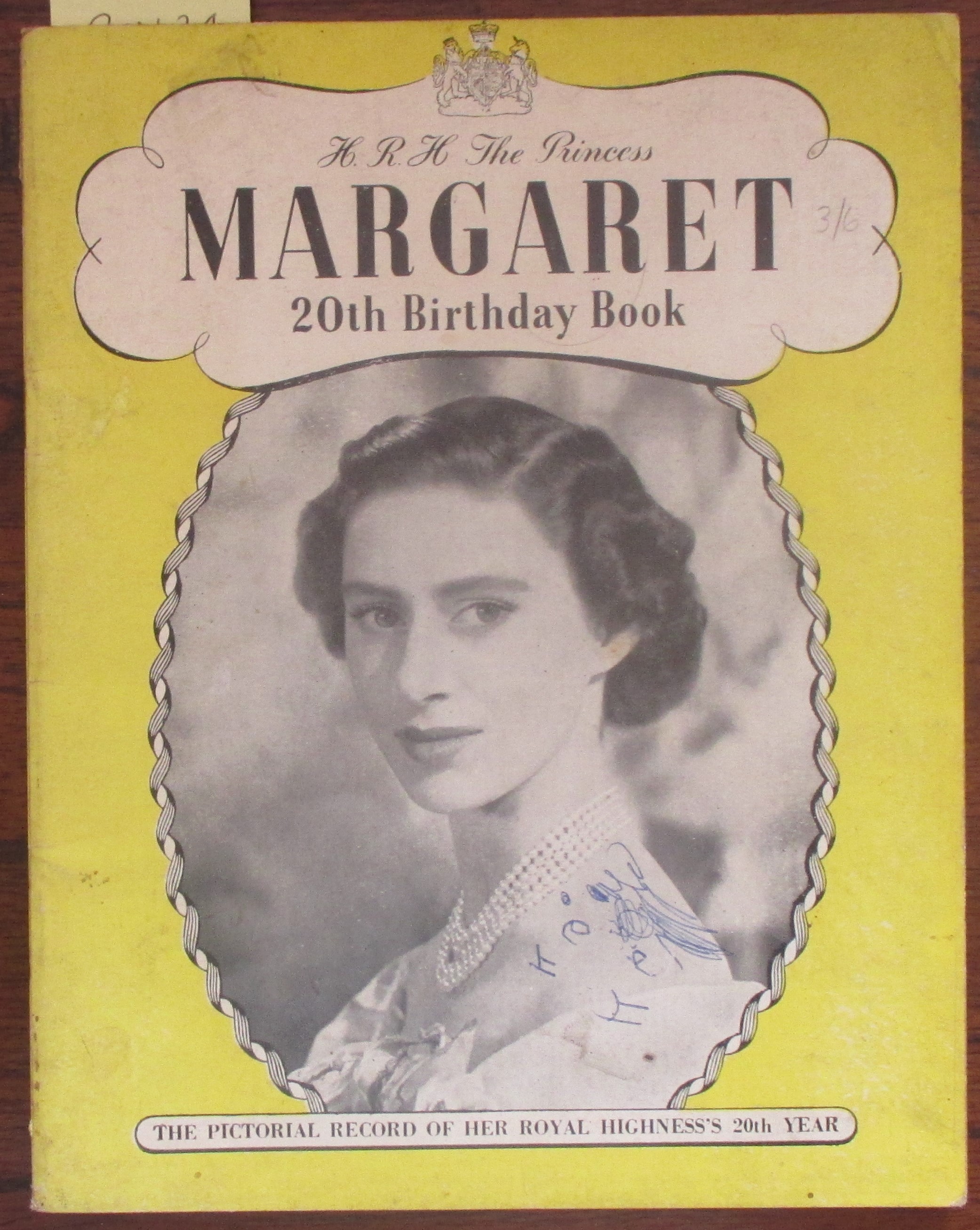 H. R. H. The Princess Margaret 20th Birthday Book: The Pictorial Record