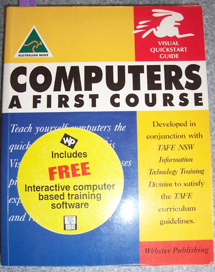 Image for Computers: A First Course