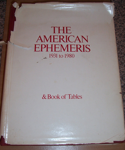 Image for American Ephermeris, The: 1931 to 1980