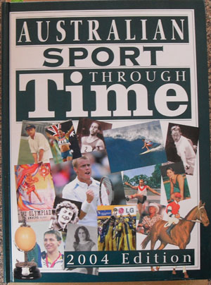 Image for Australian Sport Through Time: 2004 Edition