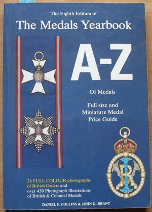 Image for Eighth Edition of The Medals Yearbook, The: A-Z of Medals