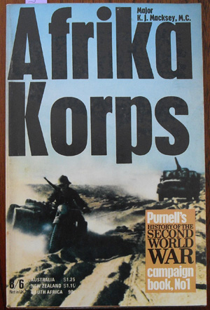 Image for Afrika Korps (Purnell's History of the Second World War)