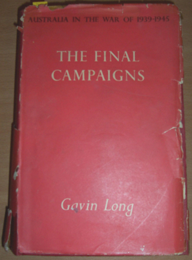 Image for Australia in the War of 1939-1945: The Final Campaigns (Volume 7)